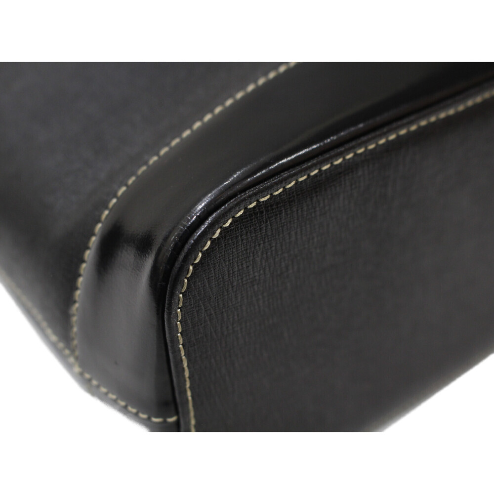 Burberry Bag One Black Hobo Leather Shoulder - Picture 6 of 7